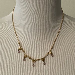 Carolina Herrera Gold Tone Necklace